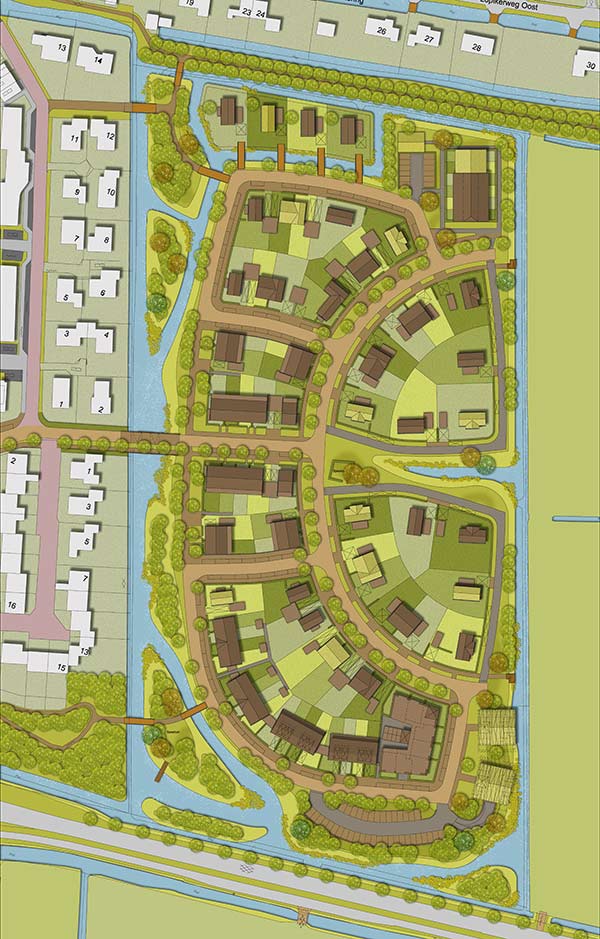 Lopik Oost voorlopig ontwerp stedenbouwkundig plan