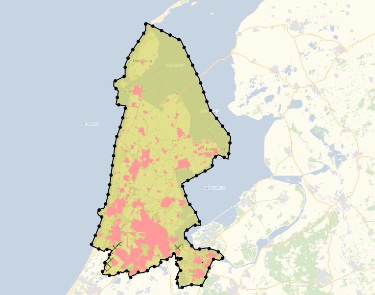 Provinciale ruimtelijke verordening bestaand bebouwd gebied