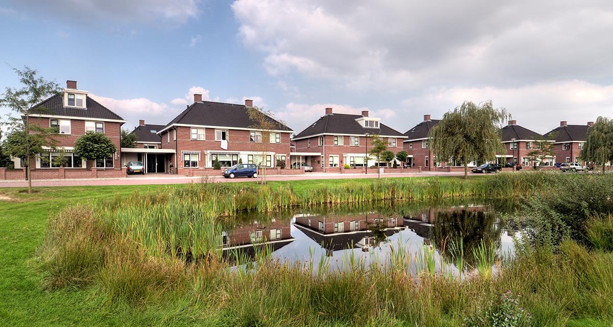 Beek Markgraven waterspiegeling