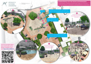 Schetsontwerp activiteitenplein Lichtenvoorde