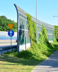 industrielawaai geluisdscherm snelweg