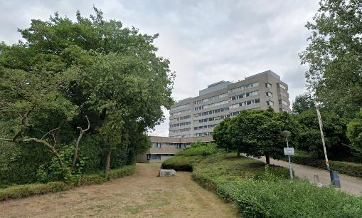 Ziekenhuis Velp omringd met bomen en groen